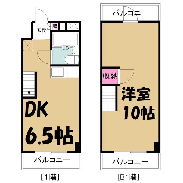 赤坂第一ビル 間取り図