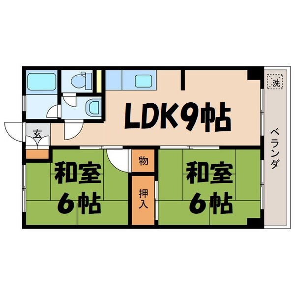 マルトウビル 間取り図