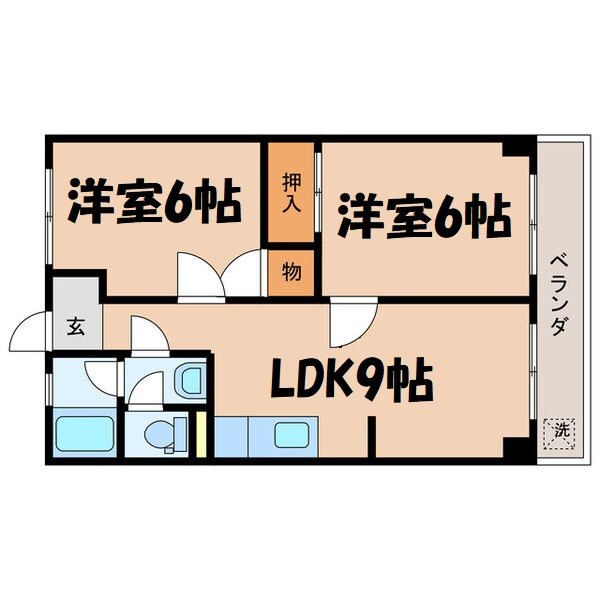 マルトウビル 間取り図