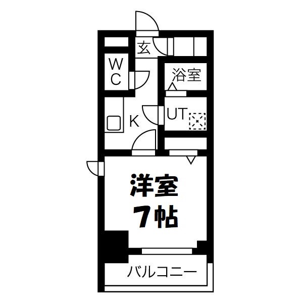 エスリード名古屋STATION　WEST 間取り図