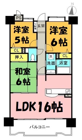 ライオンズステーションプラザ桜山 間取り