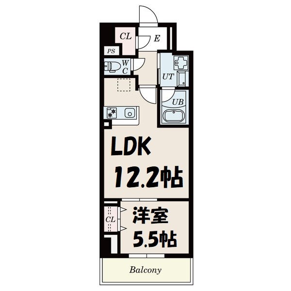 ロイジェント日吉Ⅱ 間取り図