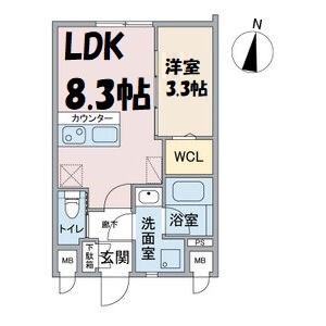 CrossRoad SasashimaLive 間取り図
