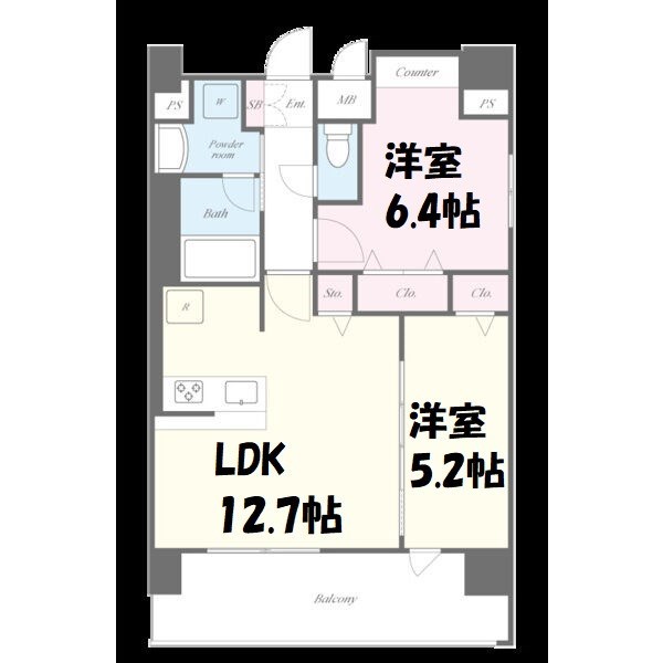 セイワパレス吹上公園 間取り図