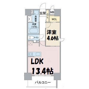 スリーアイランドタワー名駅北 間取り図