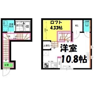ラフェスタ志賀本通 間取り図