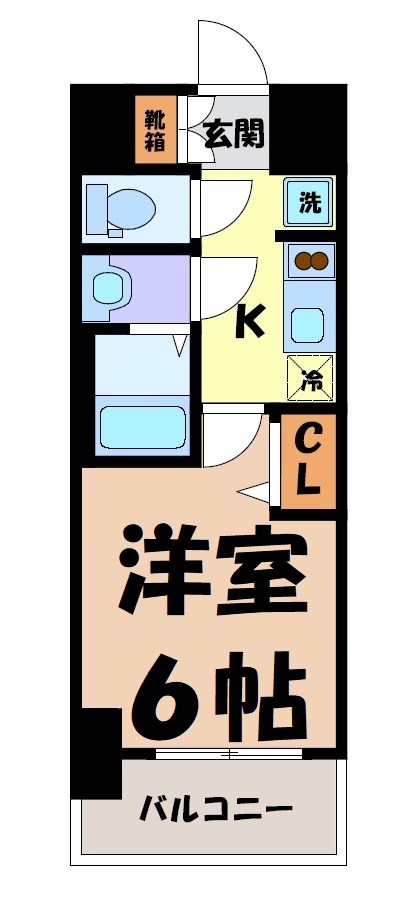 アドバンス名古屋シュテルン 間取り図