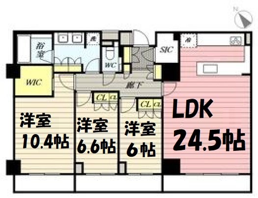 サン・メゾン南山 間取り図