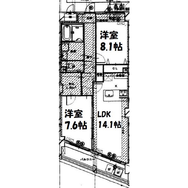 PHOENIX KANAYAMA 間取り図