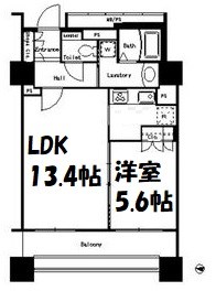 パークアクシス名駅南 間取り図