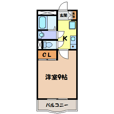 グリーンヒル瑞穂 間取り図