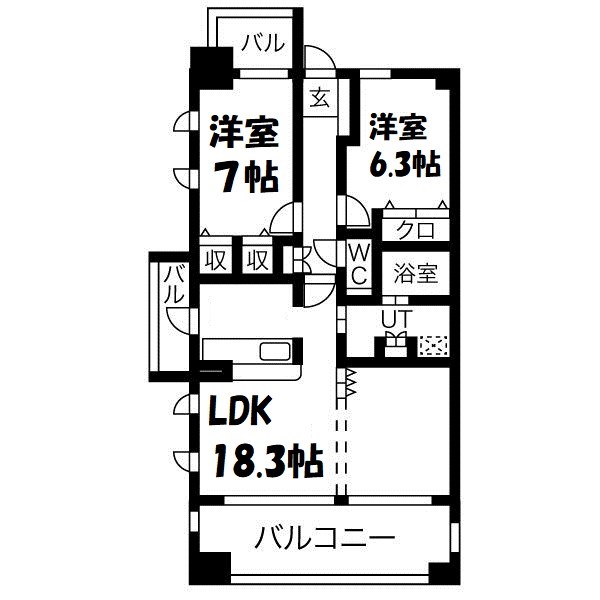 プレディアスタイル千種北 間取り図