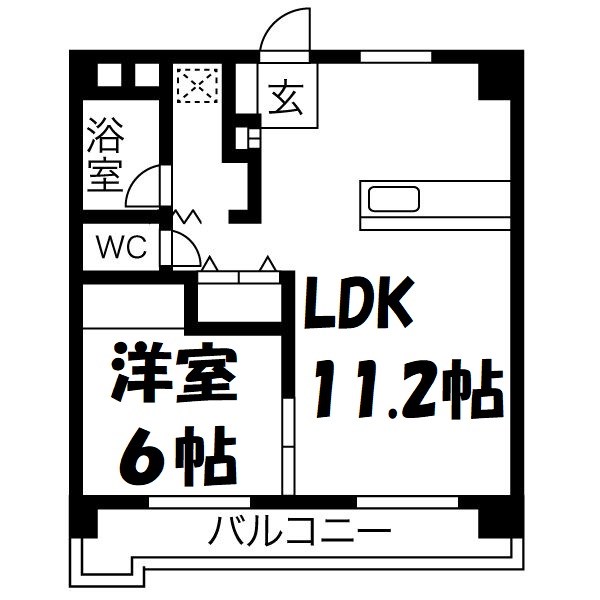 神谷BLD 間取り図