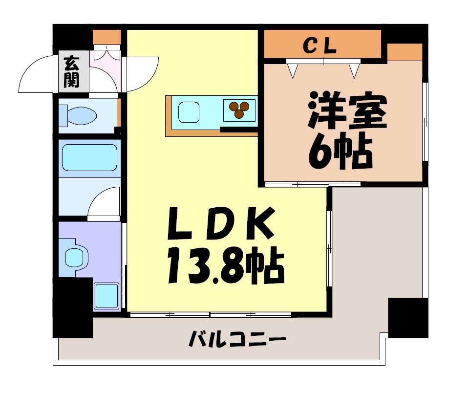 ペルテ金山 間取り図