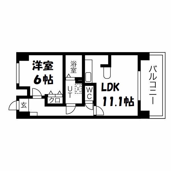 プリマベーラ龍ノ口 間取り図