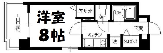 佐藤マンション 間取り図