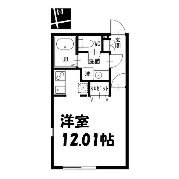 Ｂranche上前津 間取り図
