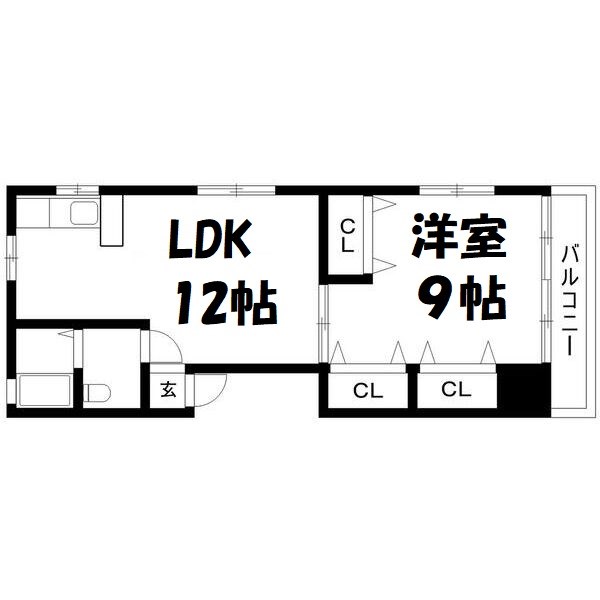 カモットイーズ 間取り図