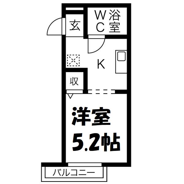 メゾン尾頭橋 間取り図