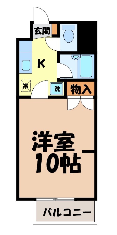 第2アイオーキャッスル 間取り図