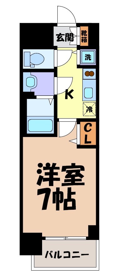 プレサンス金山デュアル 間取り図