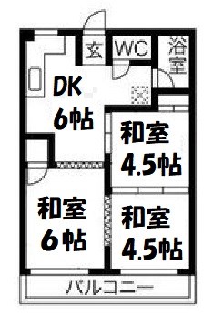 万長ビル 間取り図