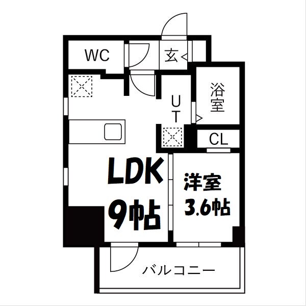ザ・レジデンスパーク栄 間取り図