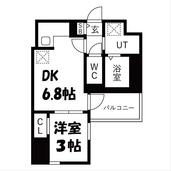 ザ・レジデンスパーク栄 間取り図