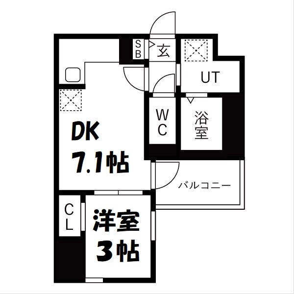 ザ・レジデンスパーク栄 間取り図