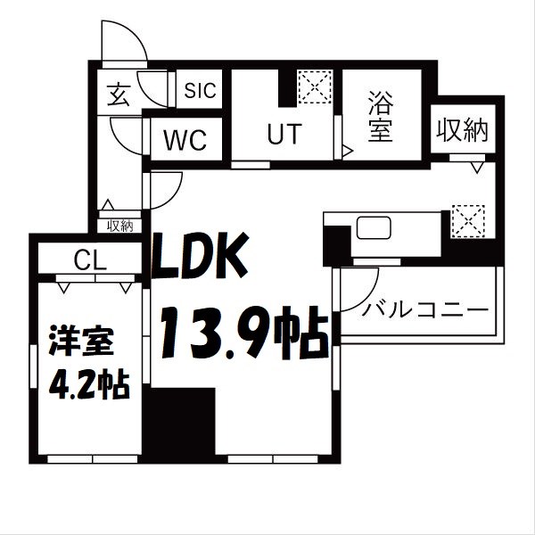 ザ・レジデンスパーク栄 間取り図