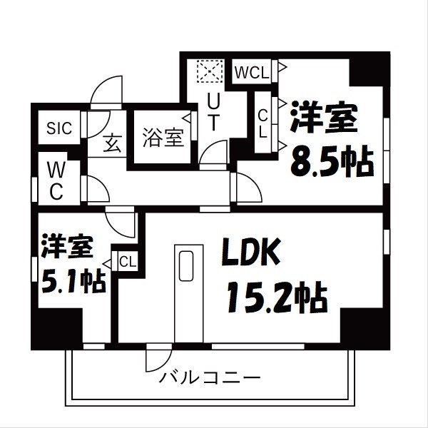 ザ・レジデンスパーク栄 間取り