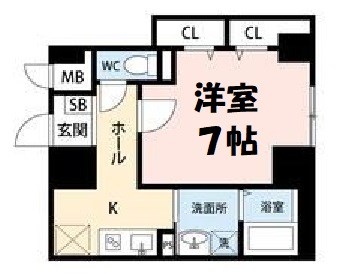 クラウザン徳川 間取り図