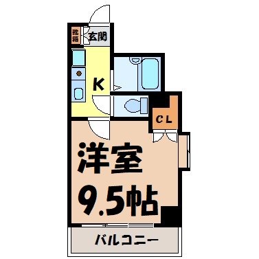 シティライフ春岡 間取り図