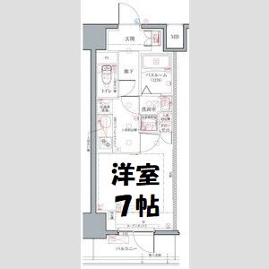 クレヴィスタ名駅南 間取り図