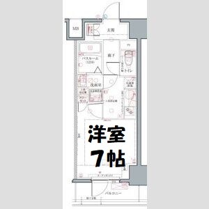 クレヴィスタ名駅南 間取り図