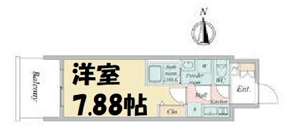ArtizA金山 間取り図