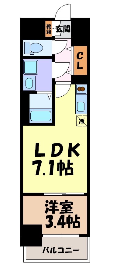 ArtizA金山 間取り図
