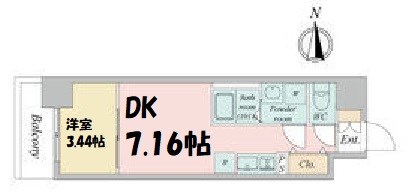 ArtizA金山 間取り図