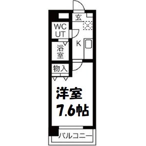 プレザント吹上 間取り図