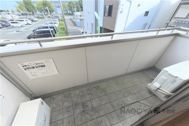 プレザント吹上 ベランダ