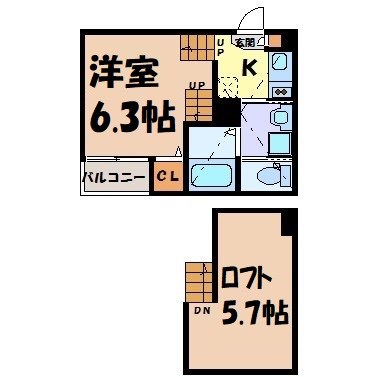 ＤＥＳＩＧＮ　ＳＱＵＡＲＥ 間取り図