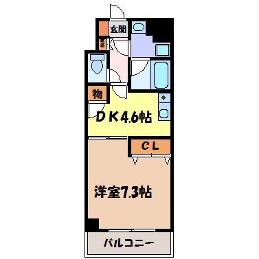 ベレーサ山王 間取り図