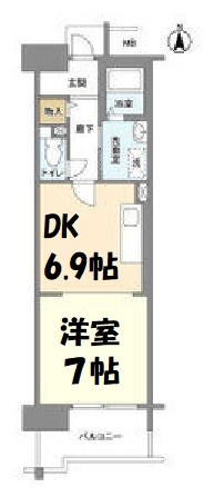 アーバンドエル八事石坂 間取り図