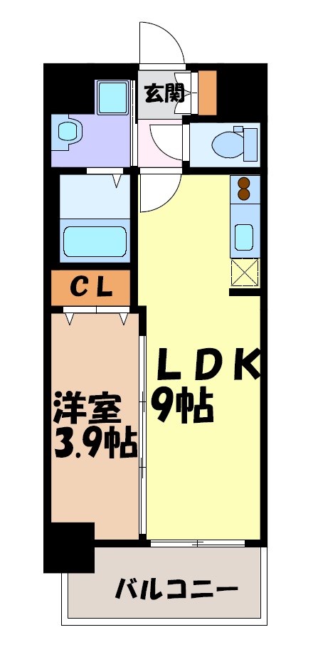アドバンス名古屋アウリィ 間取り図