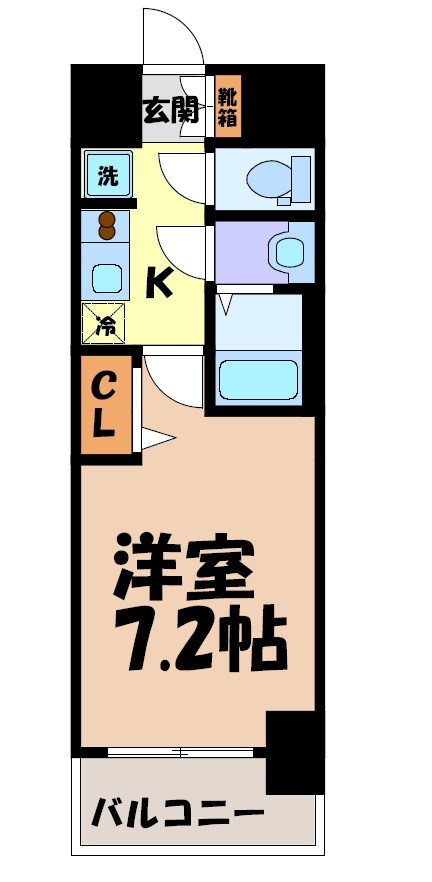 アドバンス名古屋アウリィ 間取り図