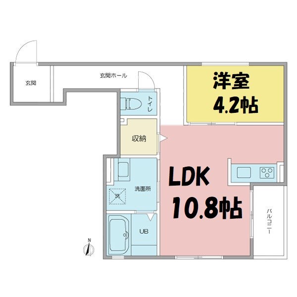 VILLA桜山 間取り図