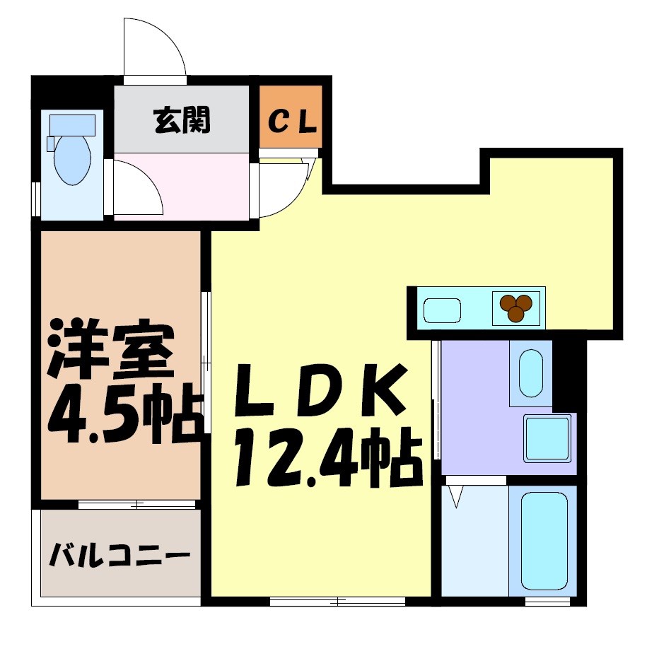 VILLA桜山 間取り図