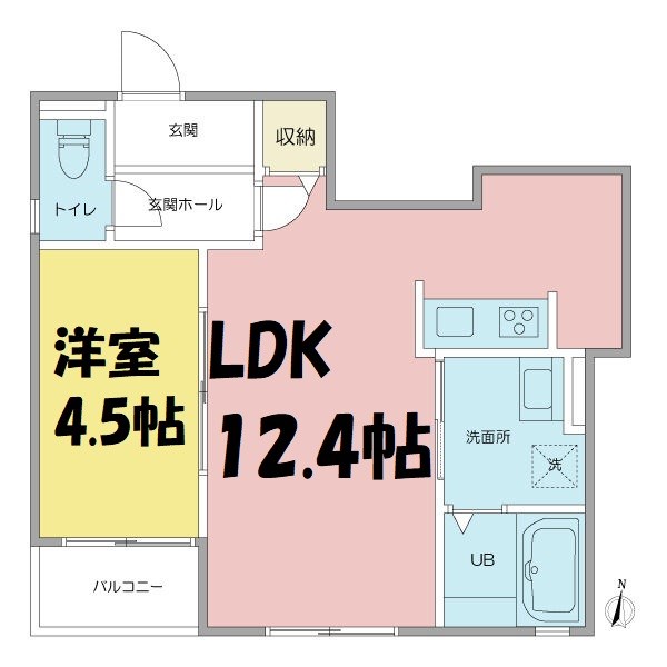 VILLA桜山 間取り図