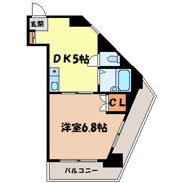 グランソワール千代田 間取り図