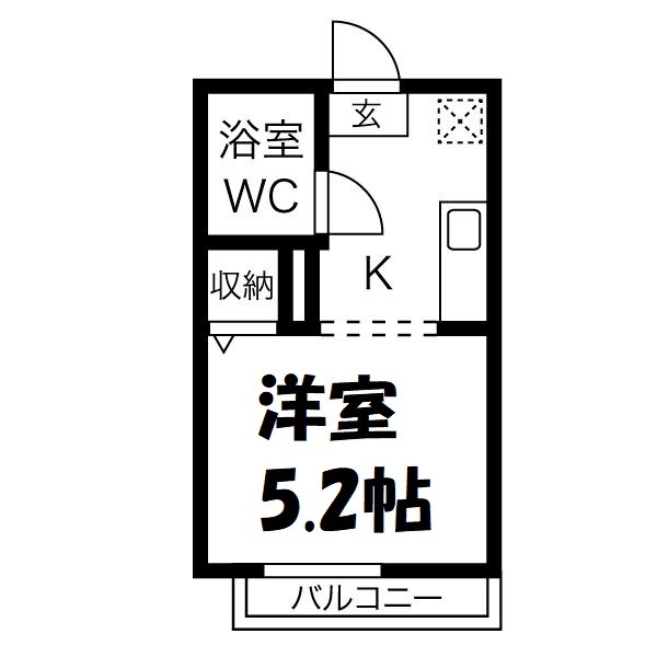 メゾン尾頭橋 間取り図